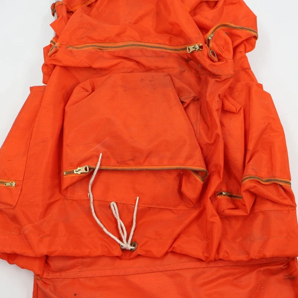Comet American‎ Camper External Frame Backpack Unisex Large Orange Vintage Japan